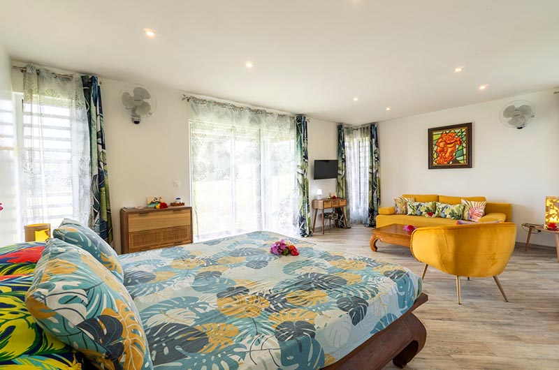 Vai Iti Lodge : Bungalow accessible to people with reduced mobility